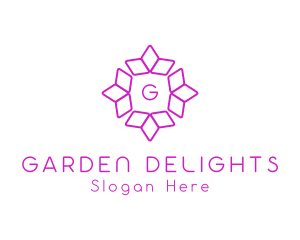 Floral Garden Wellness logo design