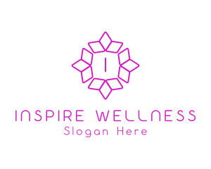 Floral Garden Wellness logo design