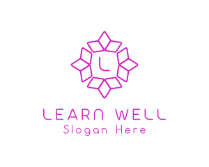 Floral Garden Wellness logo design