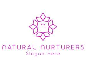 Floral Garden Wellness logo design