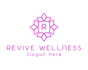 Floral Garden Wellness logo design