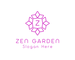 Floral Garden Wellness logo design