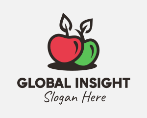 Red Green Apple Logo