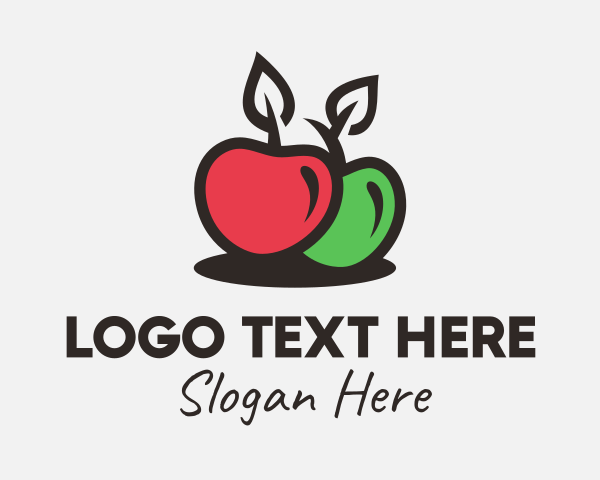 Apple Farm logo example 4