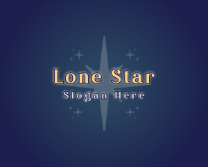 Wishing Star Sparkle logo design