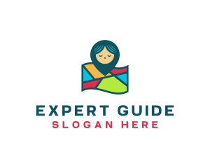 Location Tour Guide logo design