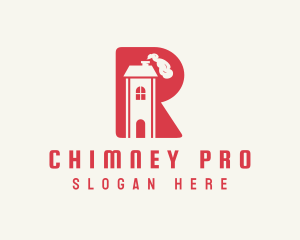 Home Chimney Letter R logo