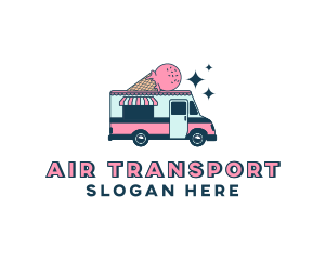 Ice Cream Truck logo design