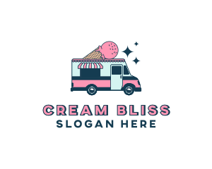 Ice Cream Truck logo design