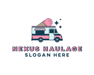 Ice Cream Truck logo design