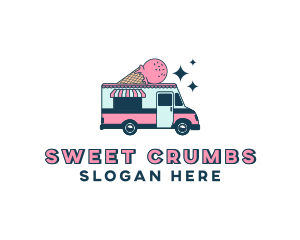 Ice Cream Truck logo design