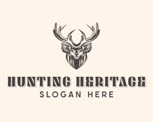 Stag Deer Hunting logo