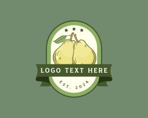 Fresh Pear Fruit logo