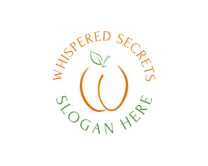 Orange Fruit Farm logo design