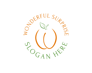 Orange Fruit Farm logo design