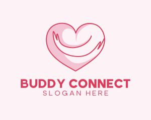 Heart Hug Charity logo design