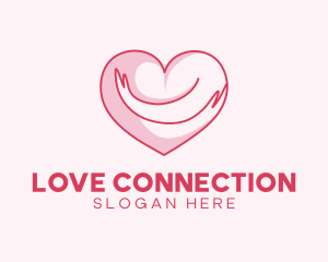 Heart Hug Charity logo design