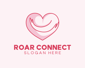 Heart Hug Charity logo design