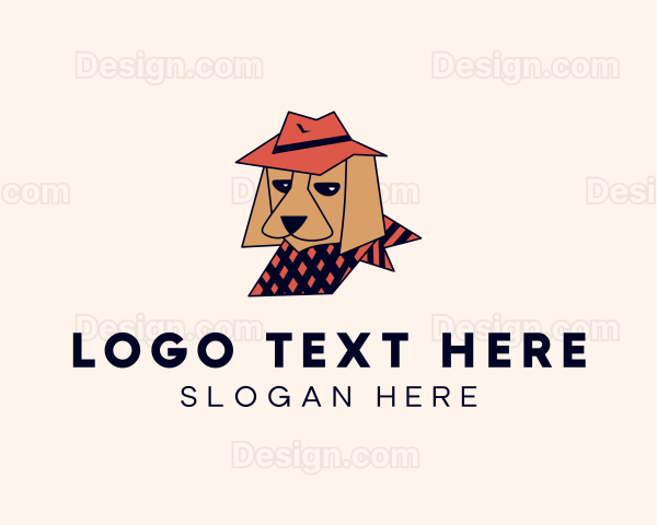 Stylish Fashion Dog Logo