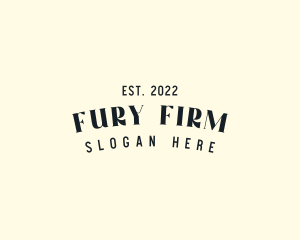 Elegant Minimalist Firm logo design