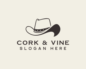 Cowboy Rodeo Hat logo design