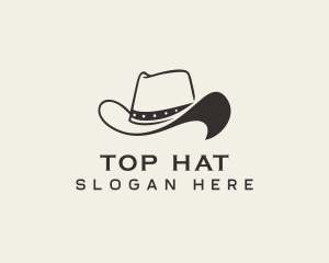 Cowboy Rodeo Hat logo design