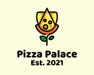 Pizza Garden Restaurant  logo design