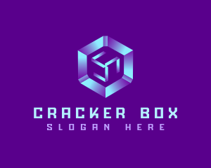 Box Tech Cube logo design