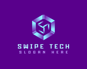 Box Tech Cube logo design