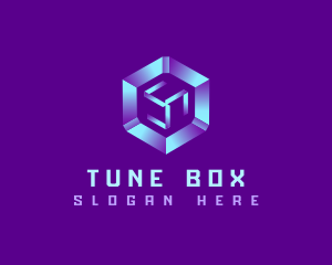 Box Tech Cube logo design