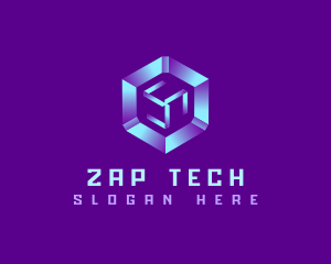 Box Tech Cube logo design