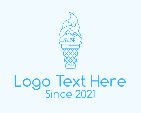 Snow Cone logo example 3