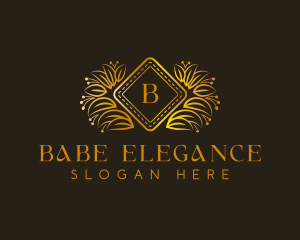 Floral Ornament Boutique logo design