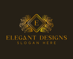 Floral Ornament Boutique logo design