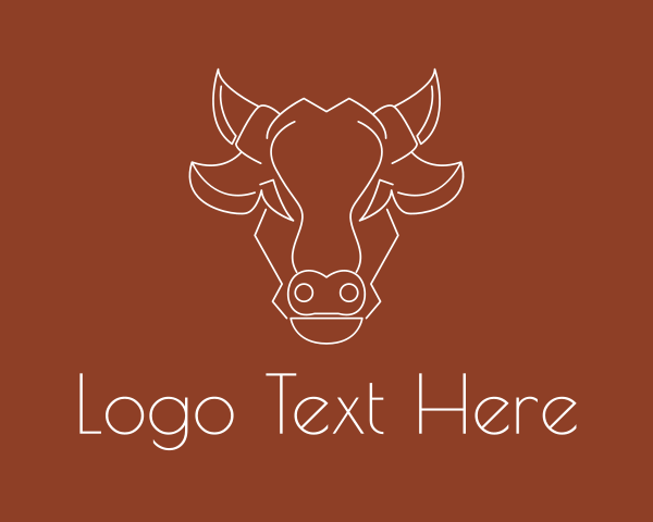 Bull logo example 2