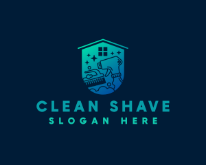 House Cleaning Housekeeping logo design