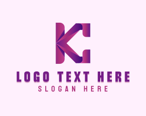 Creative Agency Letter K logo