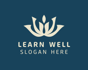 Simple Lotus Wellness logo design