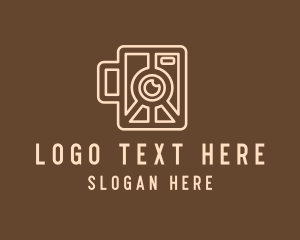 Photographer Outline Camera logo