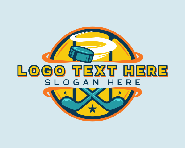 Hockey logo example 1
