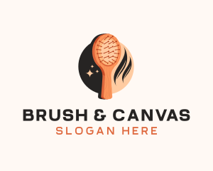 Detangling Brush Hairstyle logo