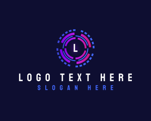 Technology Digital Software Logo