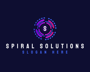 Technology Digital Software logo design