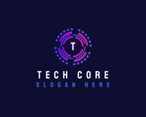 Technology Digital Software logo design