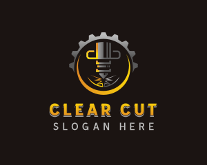 Laser Metalworks Machinery logo design