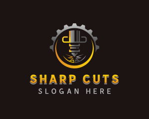 Laser Metalworks Machinery logo design