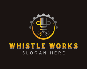 Laser Metalworks Machinery logo design