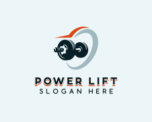 Weightlifting Dumbbell Fitness logo
