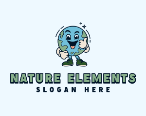 Planet Earth Nature logo design