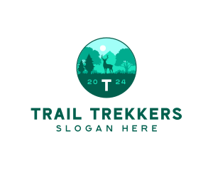 Deer Outdoors Nature logo